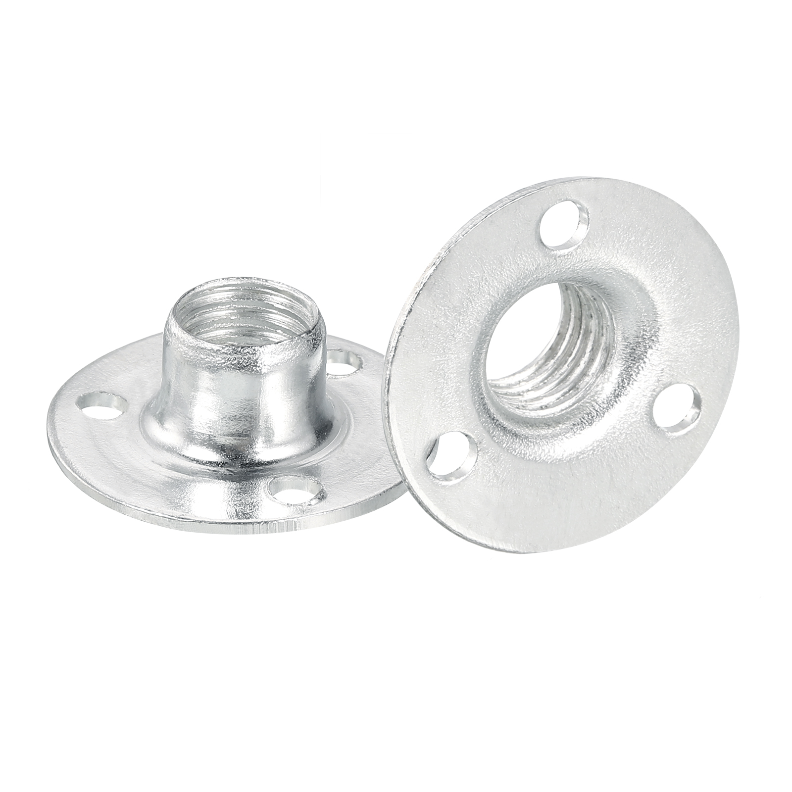 Furniture Hardware Threaded Inserts - 12/24 قطعة صواميل تي (T-Nuts) بفتحة