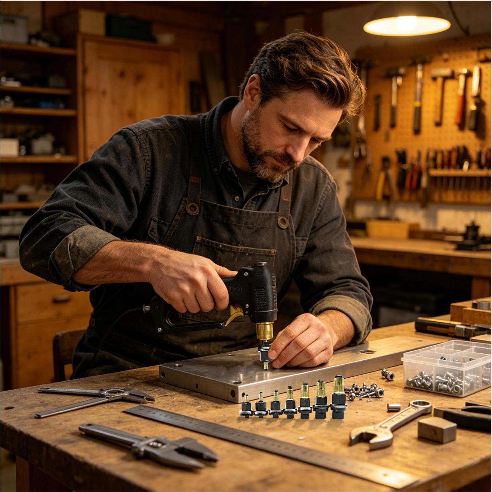 Furniture Hardware Threaded Inserts - طقم أدوات تركيب الصواميل، كماشة للصواميل