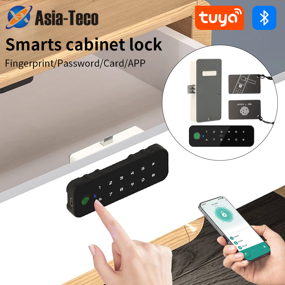 Furniture Hardware Brackets - Tuya بلوتوث خزانة خشبية ذكية قفل