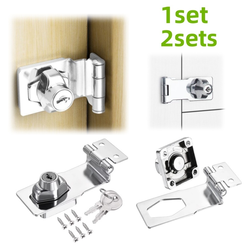 Furniture Hardware Brackets - 1/2 مجموعة قفل أمان للأثاث على