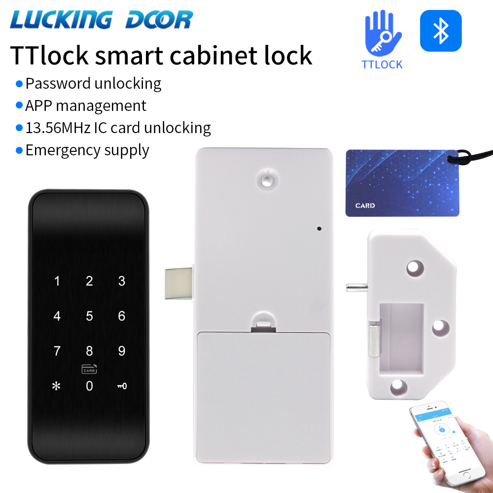 Furniture Hardware Brackets - TTLOCK 13.56Mhz بصمة قفل للدرج الأثاث