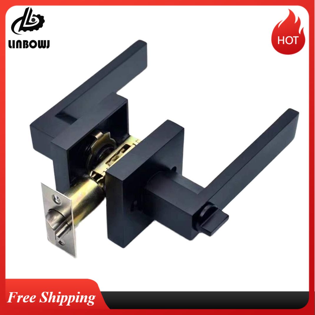 Door Handle Bar - مقبض الباب الأسود مقبض الباب قفل