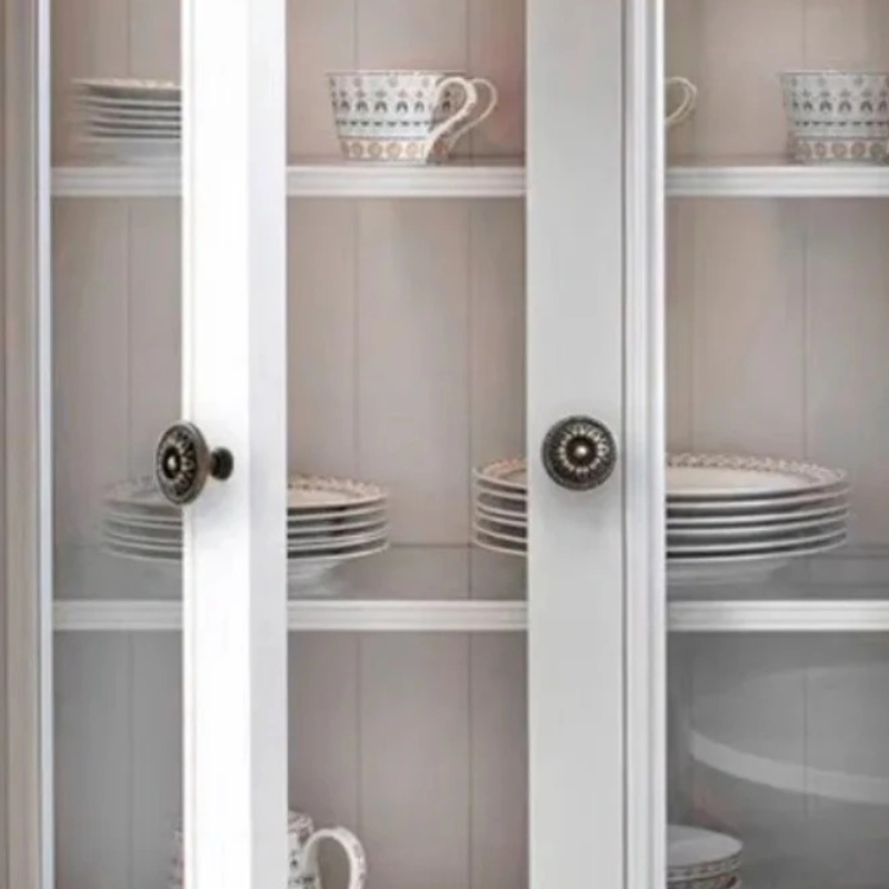 Furniture And Kitchen Hardware Fitting - 2 قطعة لهجة برونزية الرجعية سبيكة