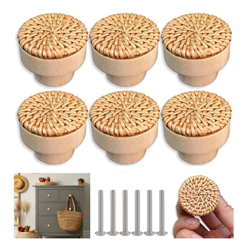 مقابض خشبية من خشب الزان والرو - مراجعة Furniture Hardware Paint وسعره