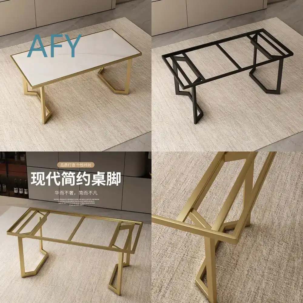 قواعد طاولة معدنية مزخرفة بالب - مراجعة Furniture Hardware Paint وسعره