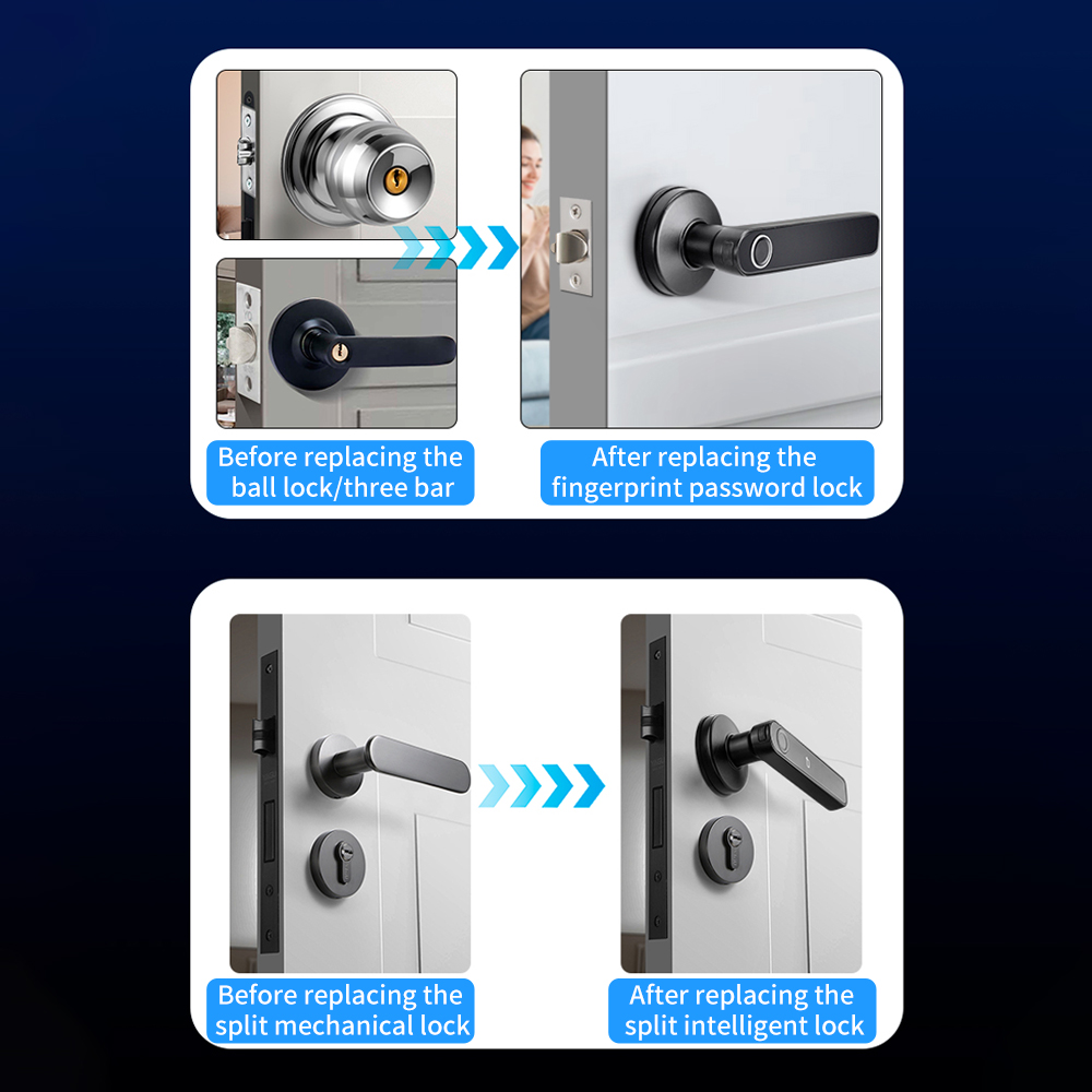 Tuya SmartLife APP BLE الذكية  - مراجعة Door Handle Bar وسعره