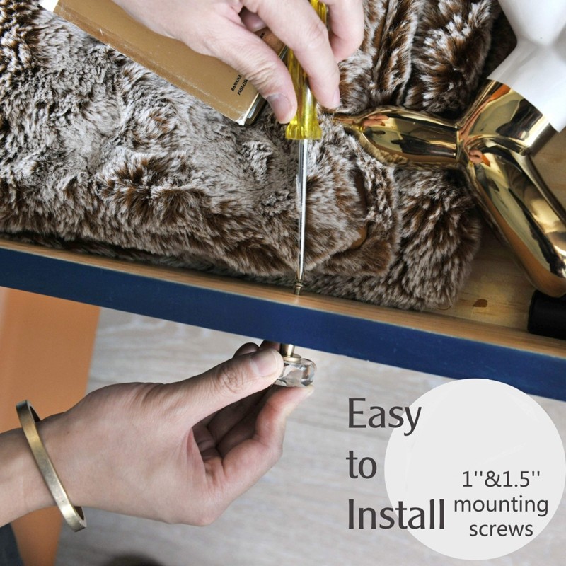 مقابض زجاجية نحاسية من LLCS، م - مراجعة Furniture Hardware Paint وسعره