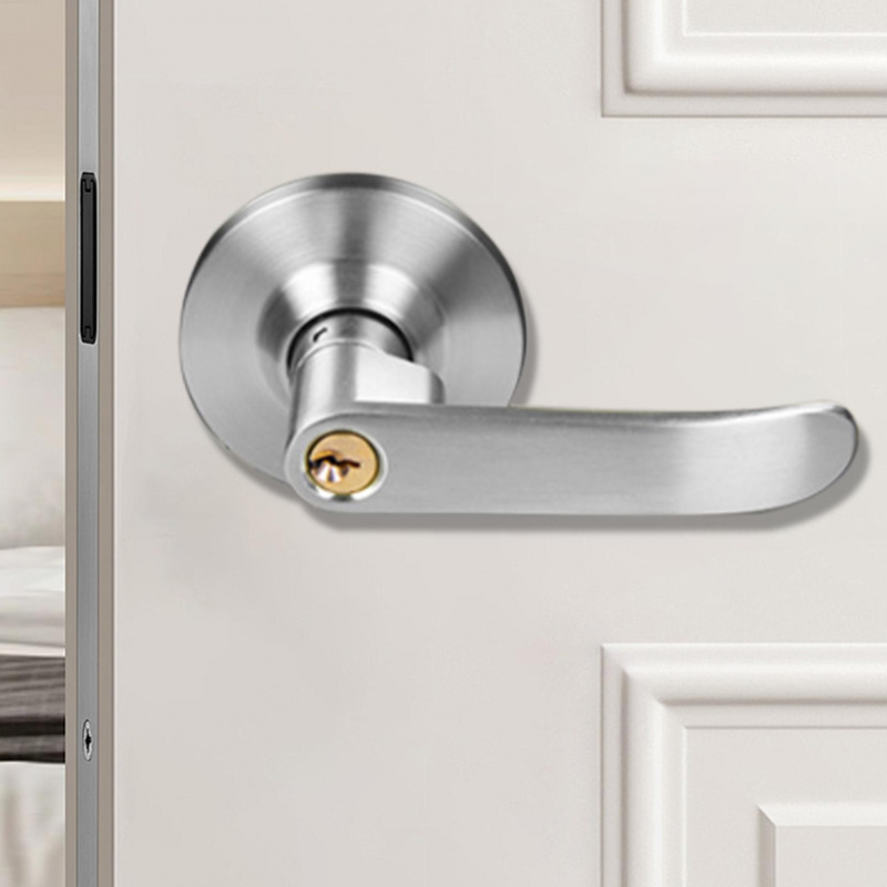 قفل مقبض الباب مع 3 مفاتيح، مق - مراجعة Door Handle Bar وسعره