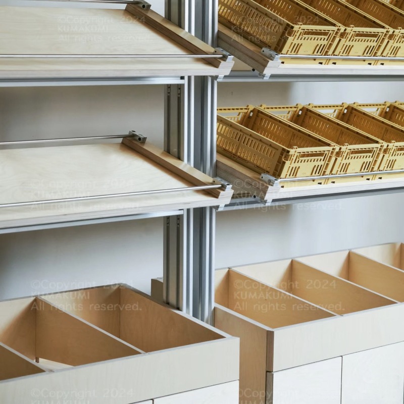 رف عرض عينات من الألومنيوم بتص - مراجعة Furniture Hardware Shop وسعره
