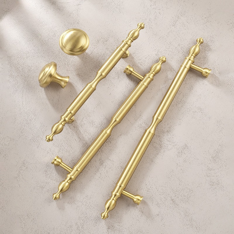مقابض أثاث نحاسية صلبة أوروبية - مراجعة Furniture And Kitchen Hardware Fitting وسعره