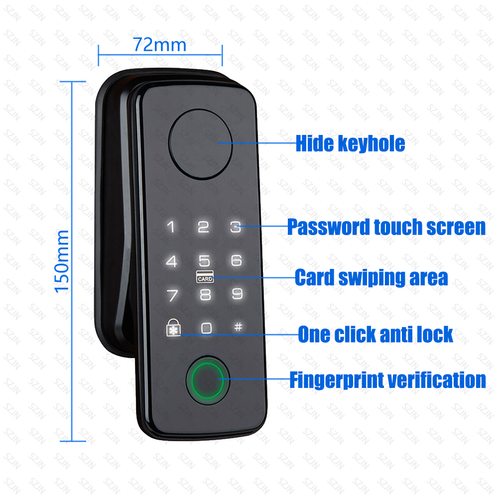 TTLock Auto الذكية قفل ببصمة ا - مراجعة Door Handle Bar وسعره