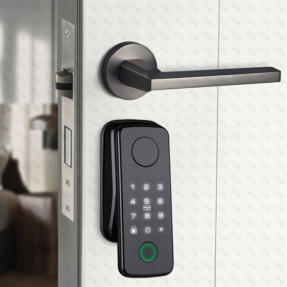 TTLock Auto الذكية قفل ببصمة ا - مراجعة Door Handle Bar وسعره