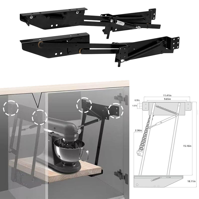 أجهزة رفع الأثاث، آلية رفع مخف - مراجعة Furniture Hardware Brackets وسعره