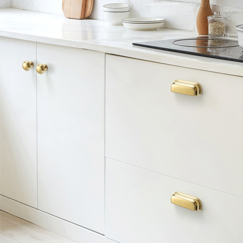 مقابض نحاسية صلبة أوروبية للأث - مراجعة Furniture And Kitchen Hardware Fitting وسعره