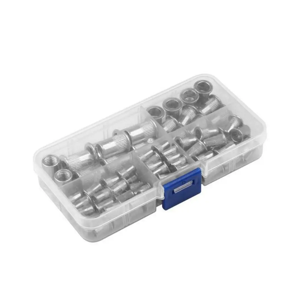 طقم صواميل ملولبة M3 M4 M5 M6  - مراجعة Furniture Hardware Threaded Inserts وسعره