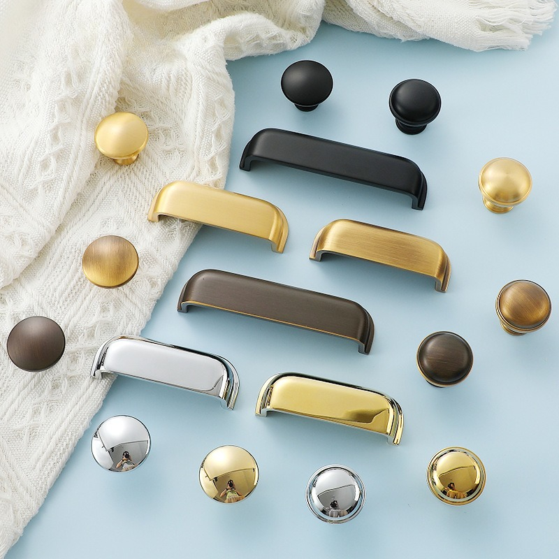 مقابض أثاث نحاسية صلبة حديثة م - مراجعة Furniture And Kitchen Hardware Fitting وسعره
