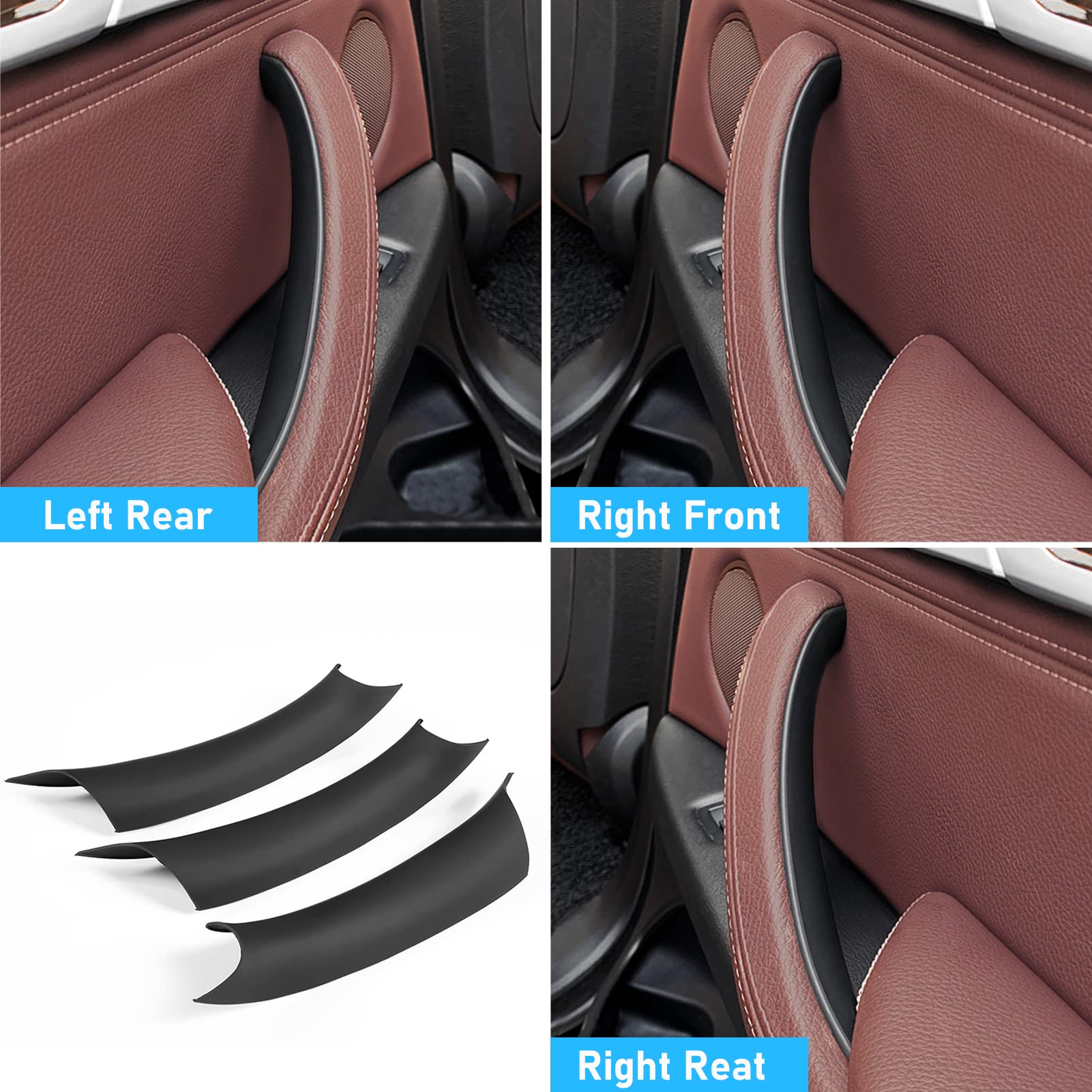 أغطية مقابض الأبواب لسيارات BM - مراجعة Door Handle Bar وسعره
