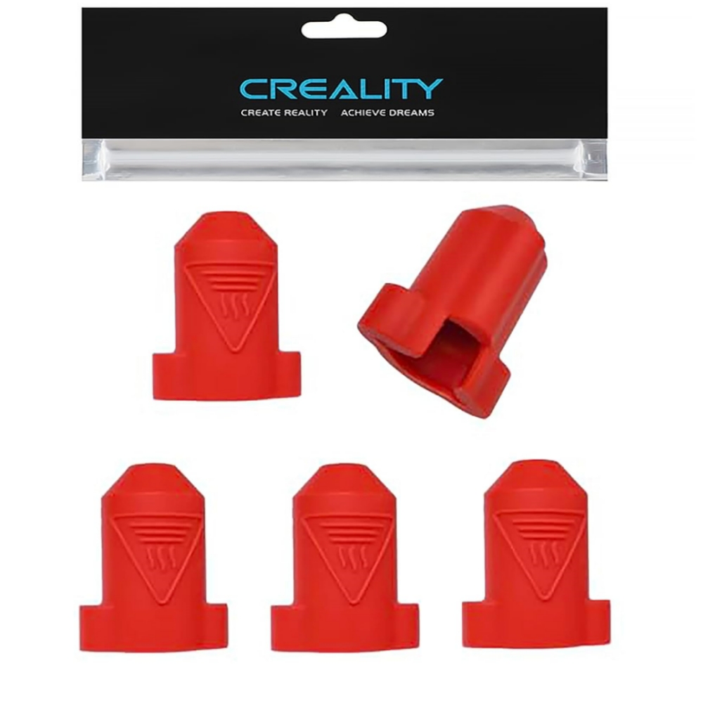 جوارب بغطاء سيليكون من Crealit - مراجعة Creality Printer K1 وسعره