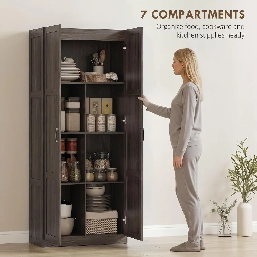 خزانة مطبخ HOMCOM بارتفاع 71 ب - مراجعة Soft Close Hinge وسعره