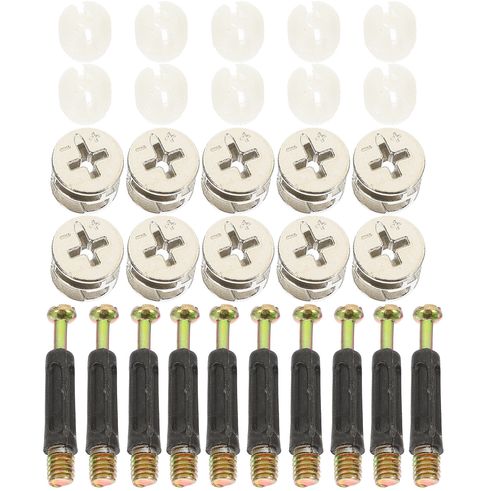 10 مجموعات من قطع التثبيت الجا - مراجعة Furniture Hardware Threaded Inserts وسعره