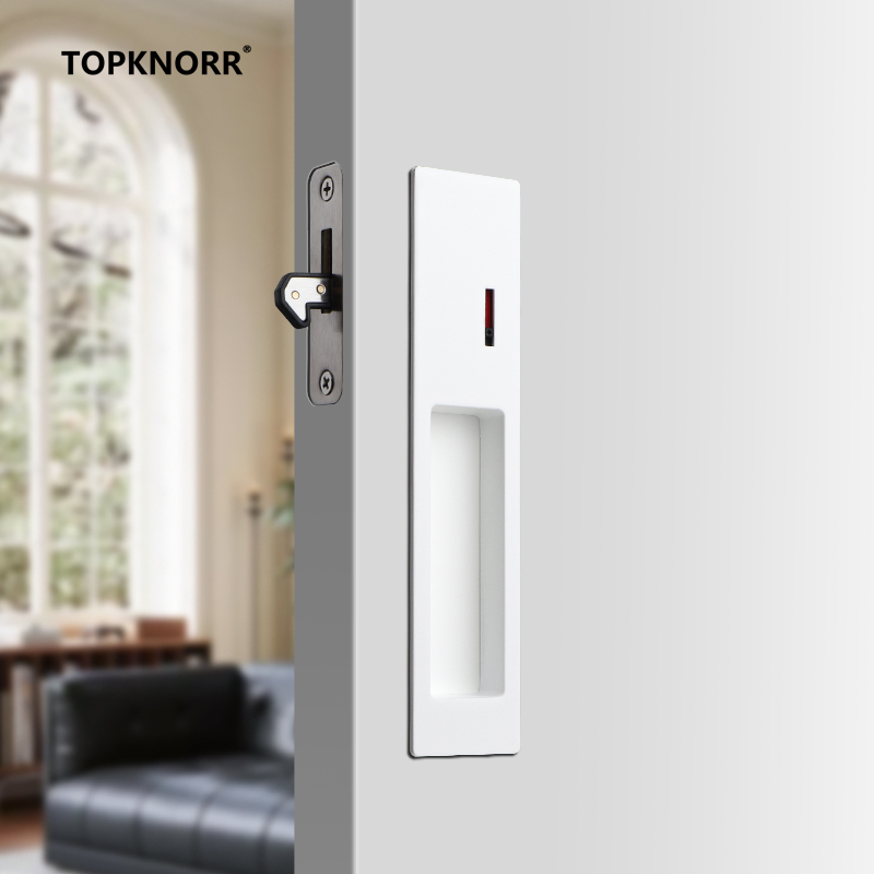 قفل باب منزلق غير مرئي بخطاف د - مراجعة Door Handle Bar وسعره