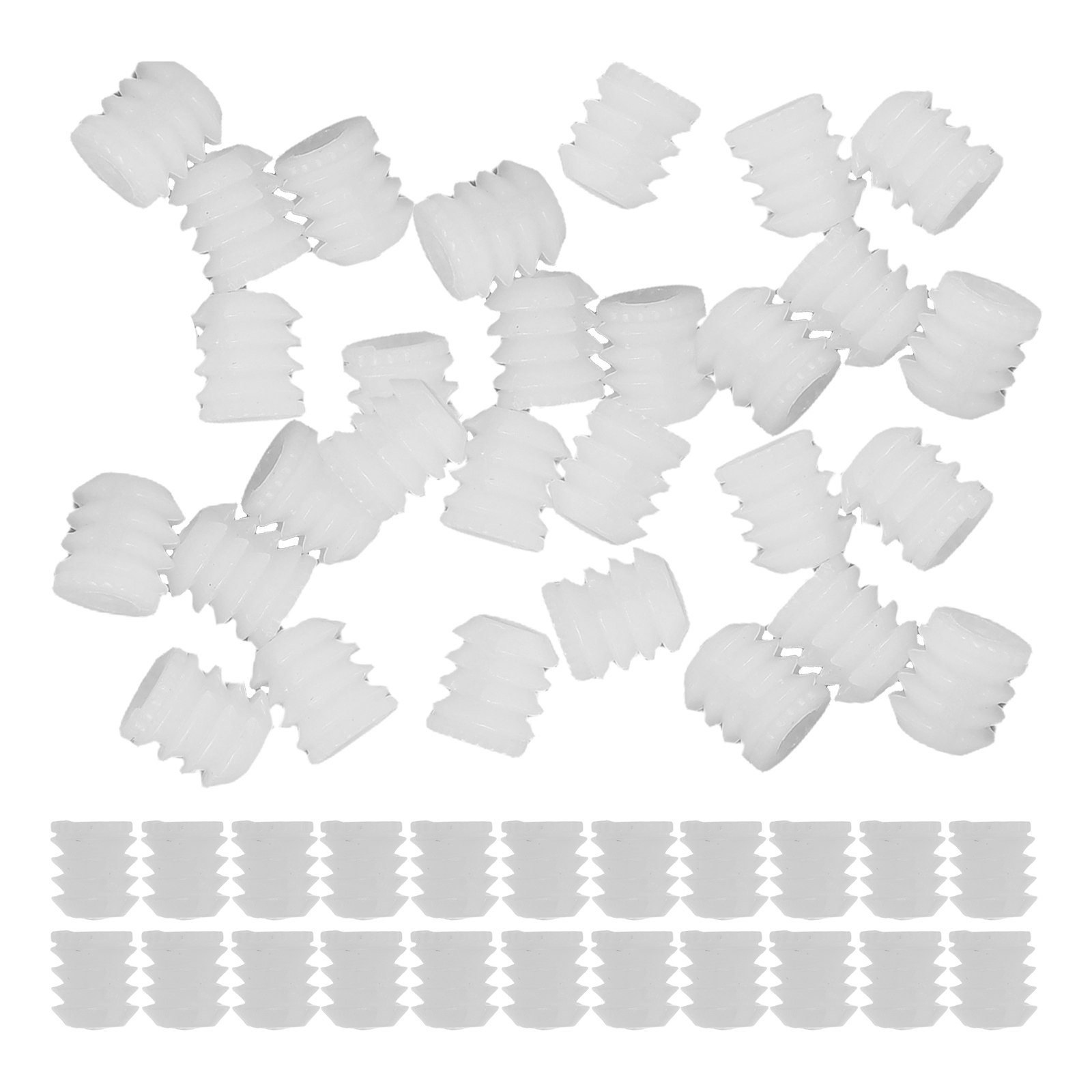 100 قطعة من وصلات الأثاث المصن - مراجعة Furniture Hardware Threaded Inserts وسعره