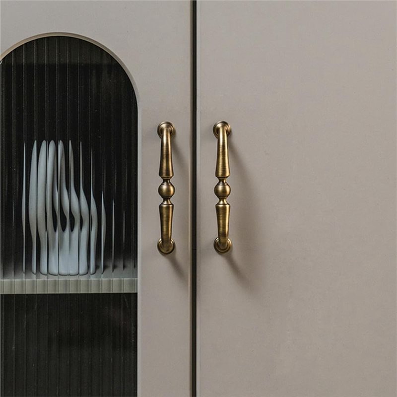 مقابض خزائن نحاسية من DTEN، مق - مراجعة Furniture Hardware Paint وسعره