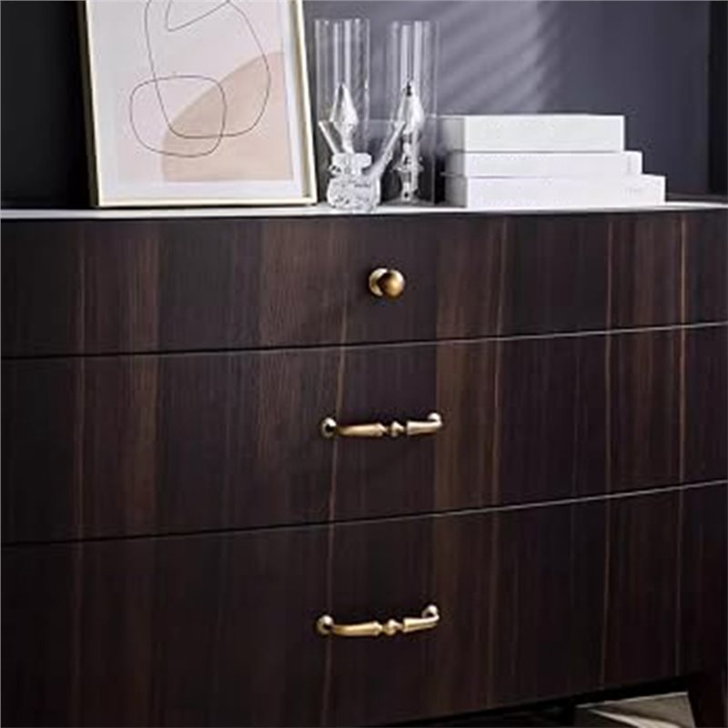 مقابض خزائن نحاسية من DTEN، مق - مراجعة Furniture Hardware Paint وسعره